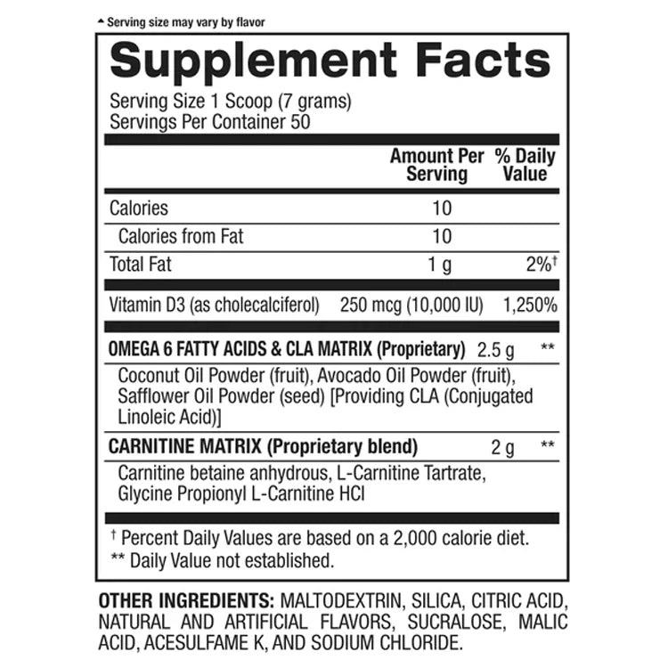 BPI Sports CLA + Carnitine – 50 Servings