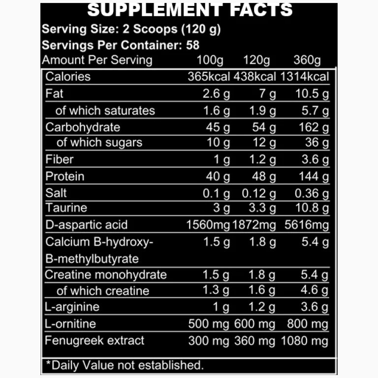 Kevin Levrone Anabolic Mass 3kg