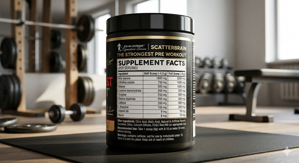 Kevin Levrone - Scatterbrain | The Strongest Pre Workout