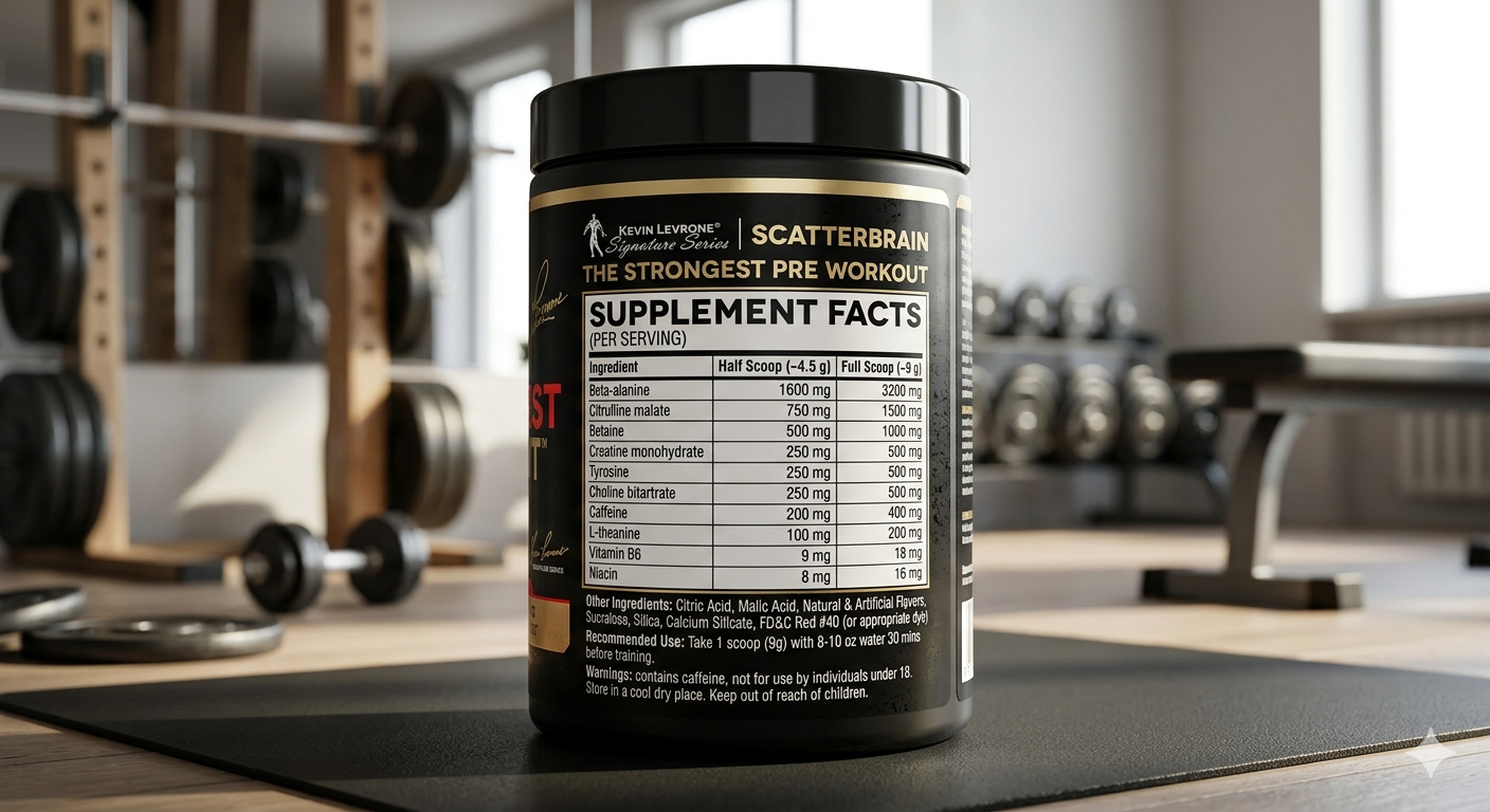Kevin Levrone - Scatterbrain | The Strongest Pre Workout