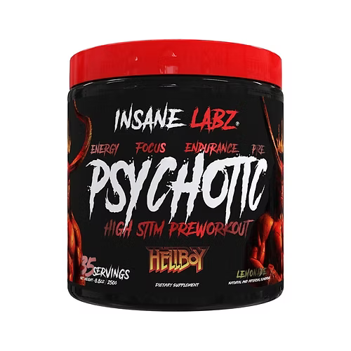Insane Labz Psychotic Red Pre-Workout 35 Servings