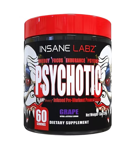 Insane Labz Psychotic Red Pre-Workout 60 Servings