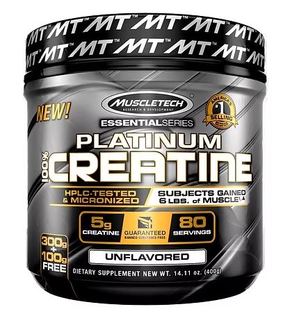 Muscletech Platinum 100% Creatine 400g
