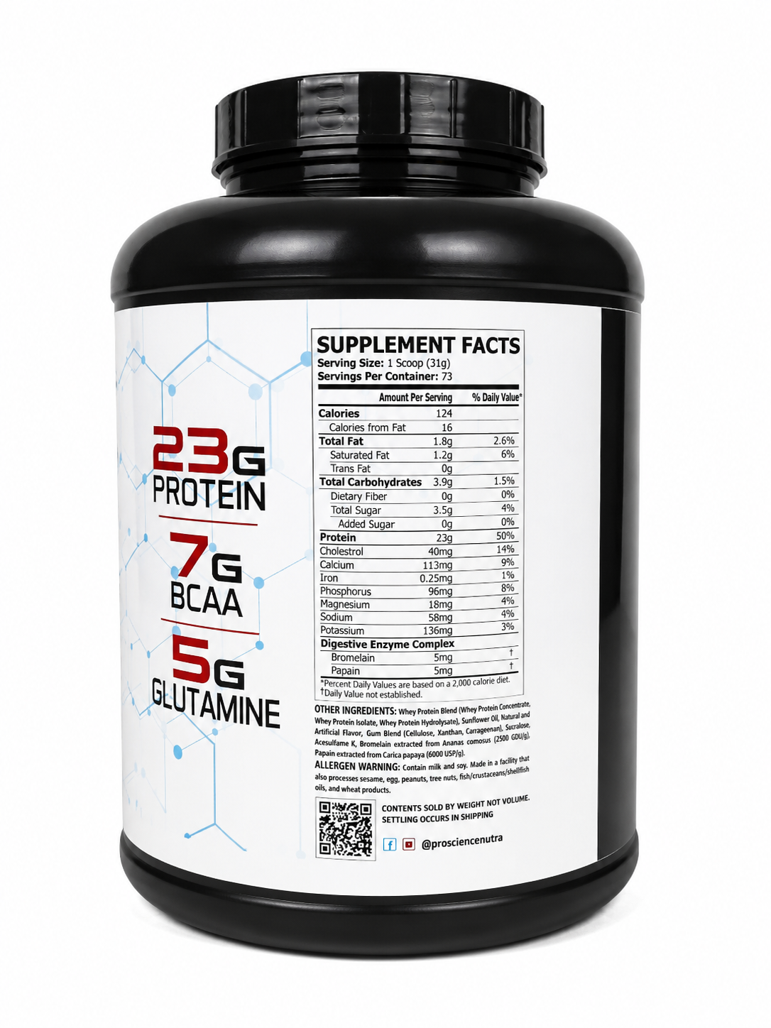 Proscience nutra 100% Whey 5lb