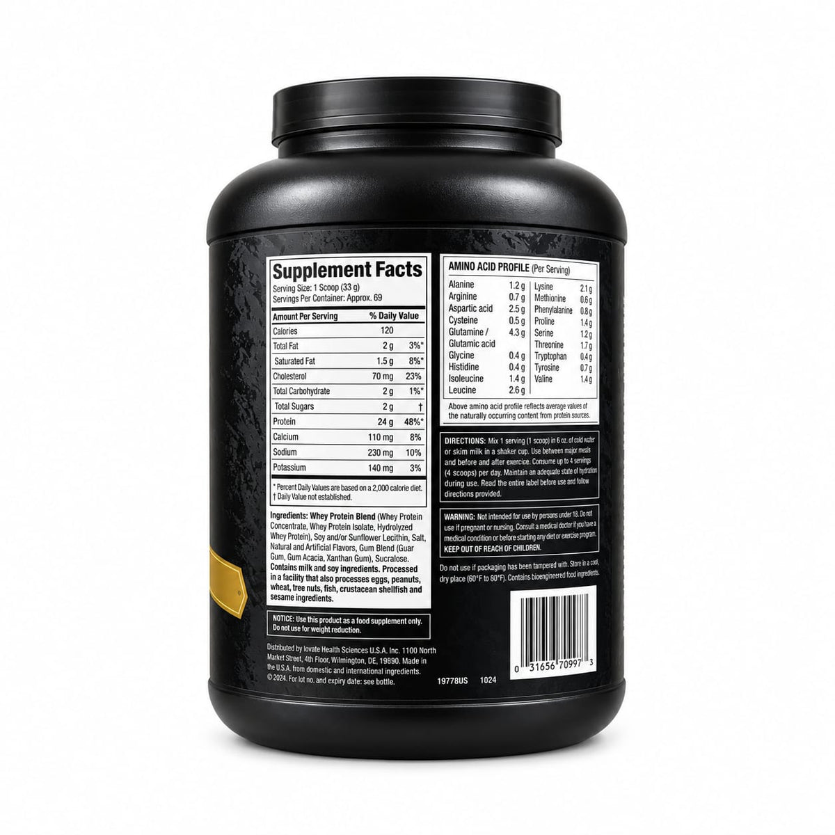 MuscleTech Nitro-Tech 100% Whey Gold (5lbs)